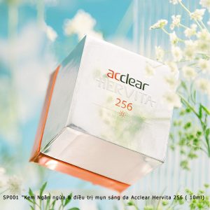 Kem Ngăn ngừa &  điều trị mụn sáng da  Acclear Hervita 256 ( 10ml)