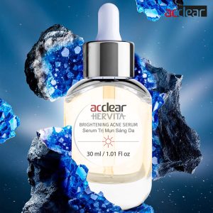 Serum Ngăn ngừa &  điều trị mụn sáng da  Acclear Hervita( 30ml)