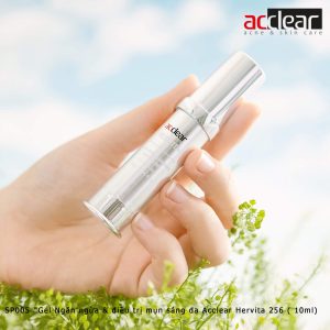 Gel Ngăn ngừa &  điều trị mụn sáng da  Acclear Hervita( 10ml)